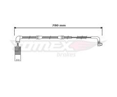 Tomex 3047 przewód układu chłodzenia, bmw 5 (e60)
