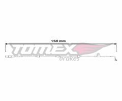 Tomex 3061 czujnik klocków hamulcowych bmw x5 e70 07-przód, bmw x5 (e70)