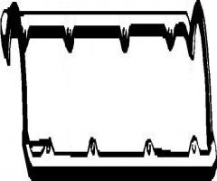 Elring 567.079 uszczelka pokrywy zaworów vw 1.0-1.4 85-94 gumowa, seat terra nadwozie pełne (024a)