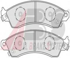 A.b.s. 38412 klocki hamulcowe chevrolet corvette 89-97, chevrolet corvette kabriolet (1yy)