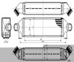 Nrf 30887 intercooler ford, ford transit autobus (fd_ _, fb_ _, fs_ _, fz_ _, fc_ _)