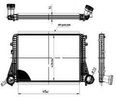 Nrf 30454 intercooler audi seat skoda vw, audi a3 (8p1), seat altea (5p1), skoda octavia combi (1z5)