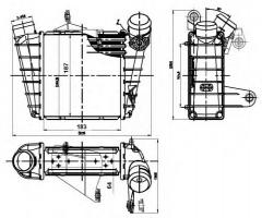 Nrf 30842 intercooler seat skoda vw, seat ibiza iv (6l1), skoda roomster (5j), vw polo (9n_)