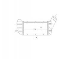 Nrf 30894 intercooler citroen, citroËn xsara (n1), peugeot partner combispace (5f)