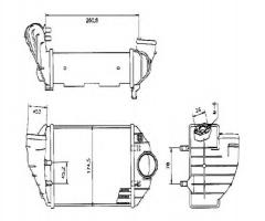 Nrf 30133 czujnik abs mercedes, w202 citroen klasa 93-00 lewy przód (+esp), audi a4 (8d2, b5)