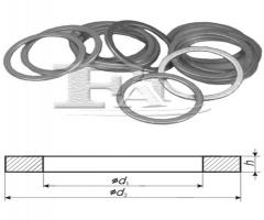 Fa1 678590 podkładka alu 20,00x24,00x1,50