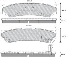 Fomar fo692981 klocki hamulcowe suzuki baleno 99-