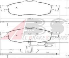 A.b.s. 36808 klocki hamulcowe ford mondeo 93-00 z czuj, ford scorpio i sedan (gge)