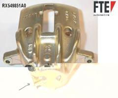 Fte rx549851a0 zacisk hamulcowy citroen berlingo 96-01 lewy przód