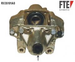 Fte rx35101a0 zacisk hamulcowy mercedes, w124 85-95 lewy tył, mercedes-benz 190 (w201)