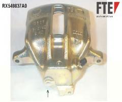 Fte rx549837a0 zacisk hamulcowy vw passat 96-05 lewy przód, audi a4 (8d2, b5), vw passat (3b2)