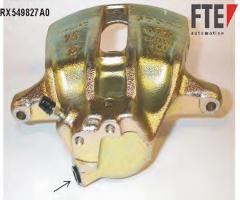 Fte rx549827a0 zacisk hamulcowy vw golf iii 91-97 lewy przód, vw golf iii (1h1)