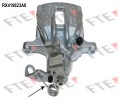 Fte rx419823a0 zacisk hamulcowy opel vivaro 01-lewy tył, opel vivaro platforma / podwozie (e7)