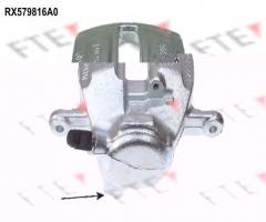 Fte rx579816a0 zacisk hamulcowy mercedes, w203 citroen klasa 00-07 prawy przód