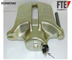 Fte rx549876a0 zacisk hamulcowy renault kangoo 98-07 prawy przód