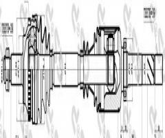Gsp 244017 zestaw naprawczy zacisku hamulcowego mercedes, (kh 44mm), opel movano combi (j9)