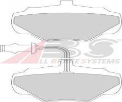 A.b.s. 36125/1 klocki hamulcowe land rover discovery 89-98 tył