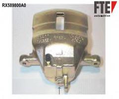 Fte rx589800a0 zacisk hamulcowy nissan almera ii 00-06 lewy przód, nissan primera (p11)