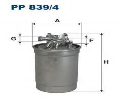 Filtron pp839/4 filtr paliwa audi a4 a6 2.5 tdi v6 97-, audi a8 (4d2, 4d8), skoda superb (3u4)