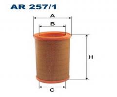 Filtron ar257/1 filtr powietrza renault 19,megane 1.9td/tdi 95 -, renault 19 ii (b/c53_)