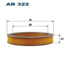 Filtron ar322 filtr powietrza hyundai pony 1.2/1.4-85, hyundai pony (x-2)