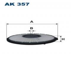 Filtron ak357 filtr powietrza daihatsu cuore 0.8 90-94, daihatsu cuore ii (l80, l81)