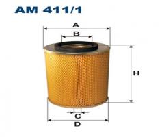 Filtron am411/1 filtr powietrza wołga 3110