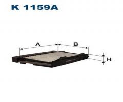 Filtron k1159a filtr kabinowy saab 9-5, saab 9-5 (ys3e)