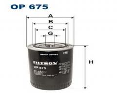 Filtron op675 filtr oleju ford ranger 2,5td 7/00 -, ford ranger (er, eq), mazda b-serie (un)