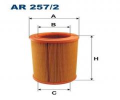 Filtron ar257/2 filtr powietrza renault safrane 2.5td 92 -, renault safrane i (b54_)