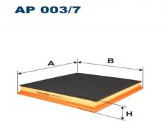 Filtron ap003/7 filtr powietrza chrysler, jeep grand cherokee i (zj), nissan pathfinder (r51)