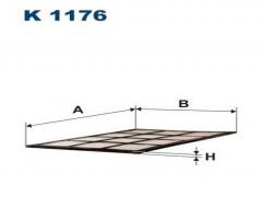 Filtron k1176 filtr kabinowy fiat palio siena, fiat palio (178bx)