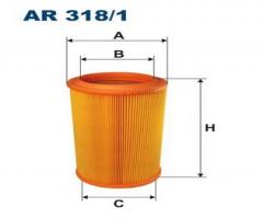 Filtron ar318/1 filtr powietrza alfa romeo lancia, alfa romeo 156 (932), lancia lybra (839ax)