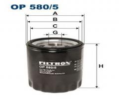 Filtron op580/5 filtr oleju, land rover discovery ii (lj, lt)