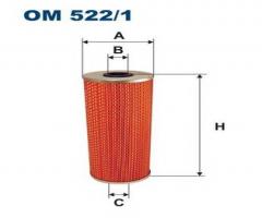 Filtron om522/1 filtr oleju bmw 5 e34, bmw 5 (e34)