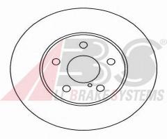 A.b.s. 16892 tarcza hamulcowa toyota avensis 97-03, toyota avensis (_t22_)