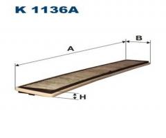 Filtron k1136a filtr kabinowy bmw e46 98 -, alpina b3 (e46), bmw 3 (e46)