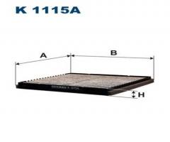 Filtron k1115a filtr kabinowy volvo s40/v40 00 -, volvo s40 i (vs)