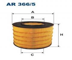 Filtron ar366/5 filtr powietrza saab 9-5 3,0tid 7/01-4/03, saab 9-5 (ys3e)