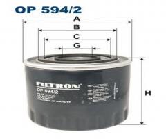 Filtron op594/2 filtr oleju renault, jeep cj5 - cj8, opel arena combi (thb)