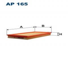 Filtron ap165 filtr powietrza volvo s40 1.6 96 -, jeep cherokee (xj), volvo s40 i (vs)