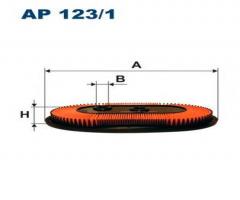 Filtron ap123/1 filtr powietrza nissan primera 1.6 16v 93 -, nissan primera (p10)