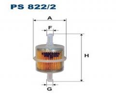 Filtron ps822/2 filtr paliwa fiat cinquecento 92 -, fiat cinquecento (170)