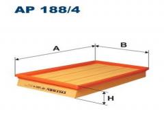 Filtron ap188/4 filtr powietrza saab 9-3 2,2tdi 16v 9/98-8/02, saab 9-3 (ys3d)