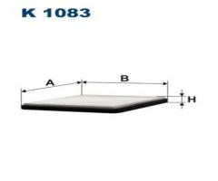 Filtron k1083 filtr kabinowy toyota yaris, lexus rx (mhu3_, gsu3_, mcu3_), subaru outback (bl, bp)