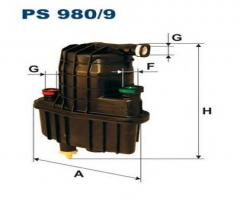 Filtron ps980/9 filtr paliwa, renault modus / grand modus (f/jp0_)