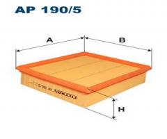 Filtron ap190/5 filtr powietrza fiat suzuki, fiat sedici, suzuki sx4 (ey, gy)