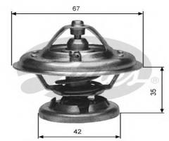 Gates th12685g1 termostat mercedes,, daewoo korando cabrio (kj), mercedes-benz 190 (w201)