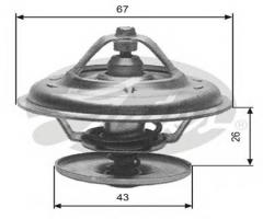 Gates th13380g1 termostat opel, chrysler voyager iii (gs), dodge caravan, ford scorpio ii (gfr, ggr)