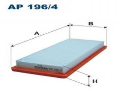 Filtron ap196/4 filtr powietrza citroen mini peugeot, citroËn c4 ii (b7), mini mini roadster (r59)